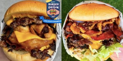 Easey's restaurant in Melbourne have been awarded the best burger in Australia