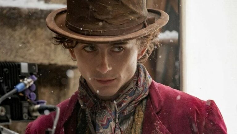 timothee chalamet wonka