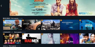 Amazon is launching Prime Video channels in Australia