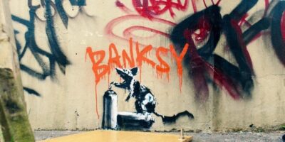 Christopher Walken got to destroy an actual Banksy painting for his new TV show