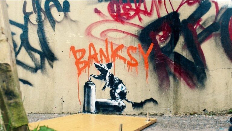 Christopher Walken got to destroy an actual Banksy painting for his new TV show