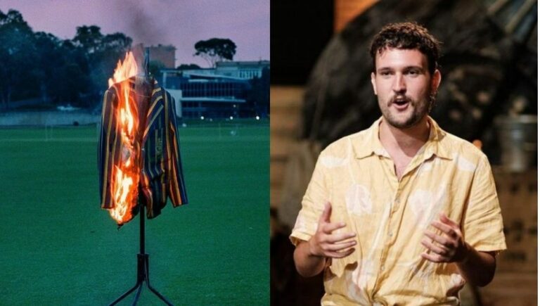 Masterchef's Conor Curran responds to St. Kevins #burntheblazer protest