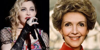 Madonna Nancy Reagan