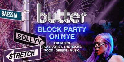 Butter's NYE block party on The Rocks