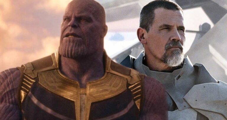 Thanos and Gurney Josh brolin