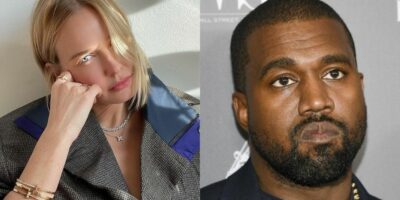 Lara Bingle has taken the side of Kanye West