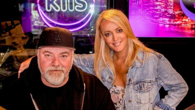 Kyle Sandilands has revealed the name he plans to call his unborn baby