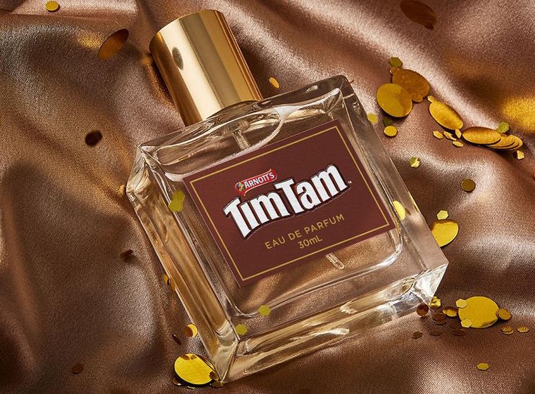 You can smell good enough to eat with this Tim Tam perfume