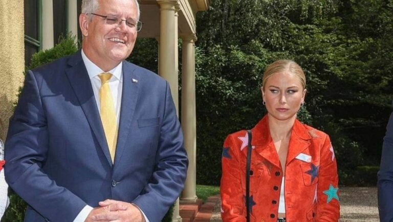 Grace Tame has slammed Scott Morrison over Hillsong connection