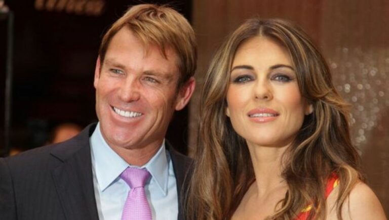 Liz Hurley reveals why she wasn't in Shane Warne's funeral