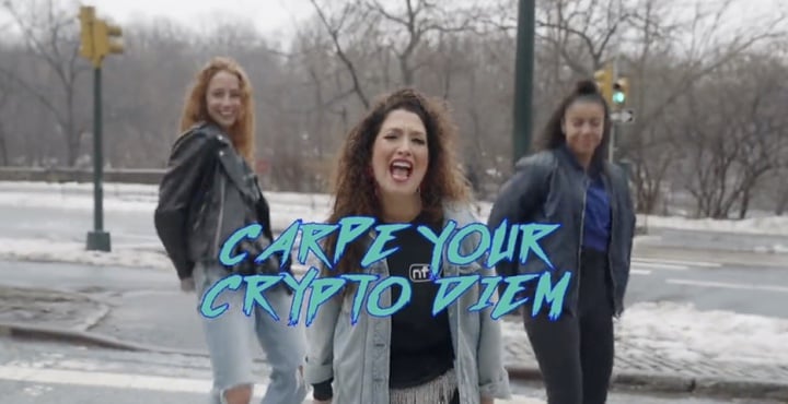 Mark Zuckerberg's sister has made a parody music video about cryptocurrency