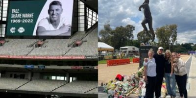 Shane Warne's family have asked for the MCG to rename a stand