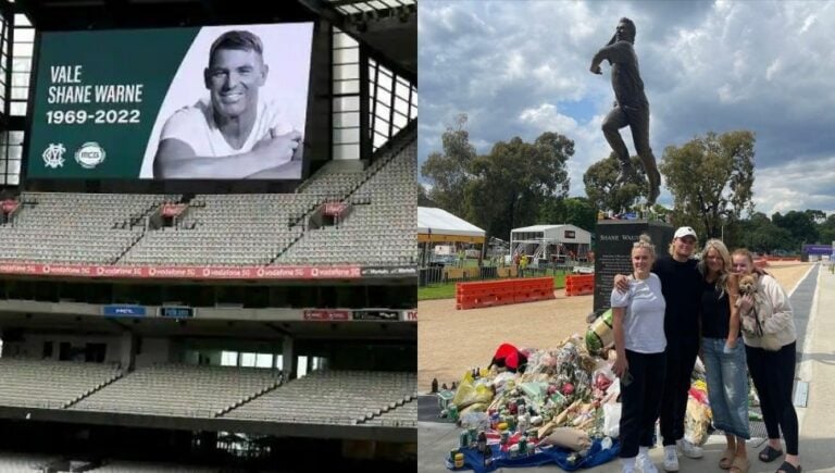 Shane Warne's family have asked for the MCG to rename a stand