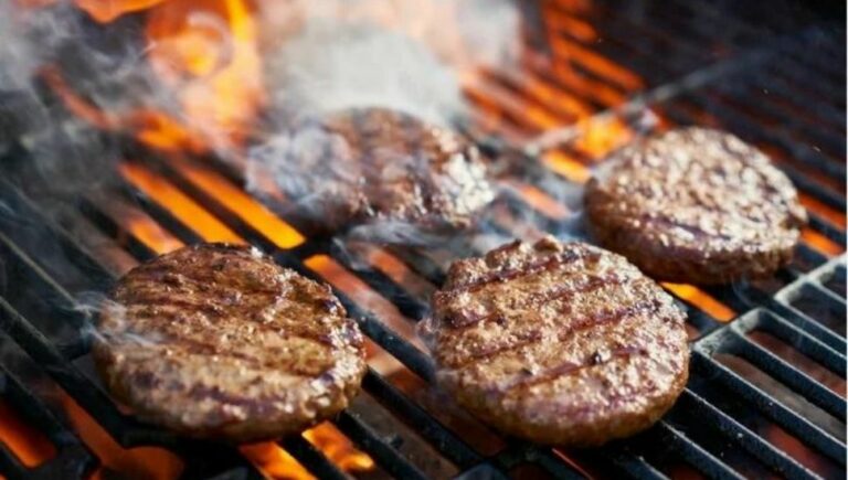 The burger has some impressive ingredients