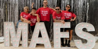 Two MAFS stars snuck off to a toilet for a sneaky blowie
