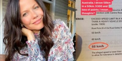 Tammin Sursok got a driving ticket