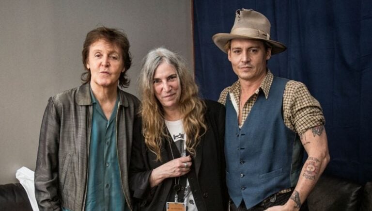 Johnny Depp and Paul McCartney