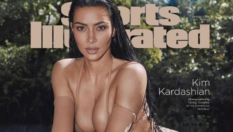 Kim Kardashian's Sports illustrated cover is edited