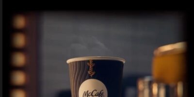 Macca's Australiano coffee