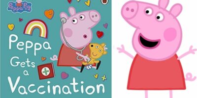 Peppa Pig talks about vaccinations