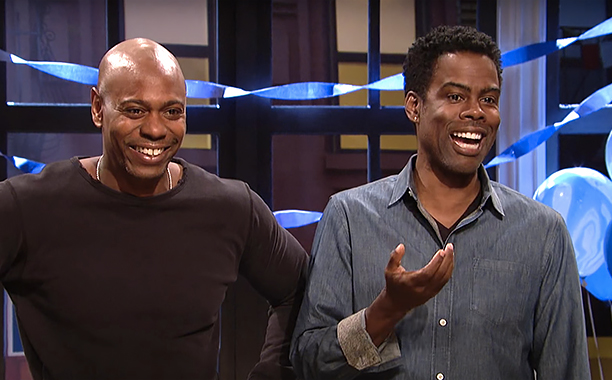 Dave Chappelle and Chris Rock