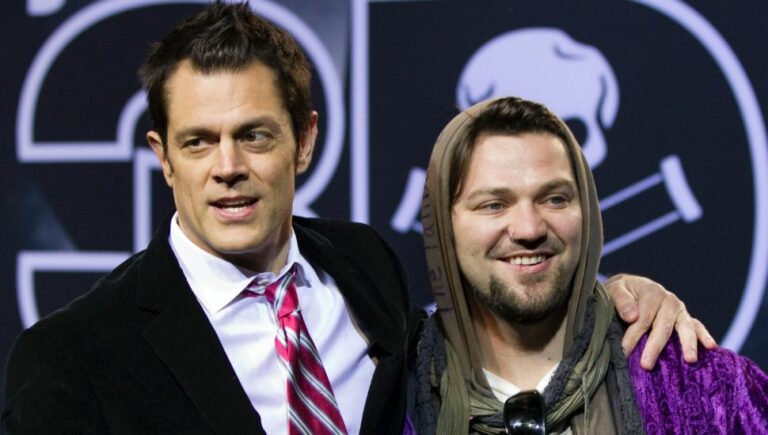 Johnny Knoxville and Bam Margera