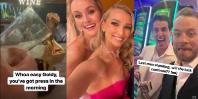 The stars hungover stars from the Logies