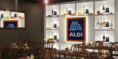 ALDI wine bar