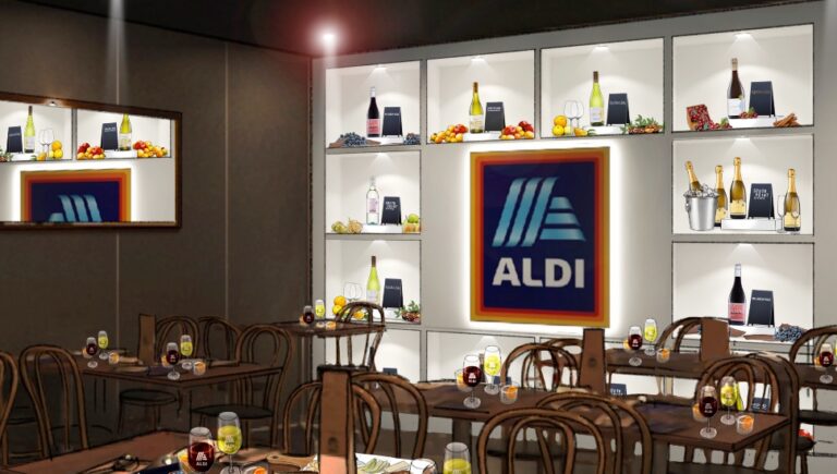 ALDI wine bar