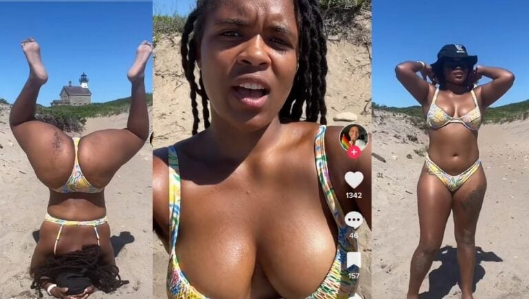 US senator twerks in bikini