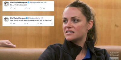 Below Deck chef Rachel