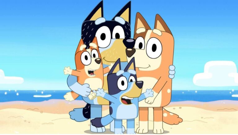 Bluey banned in America