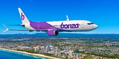 Bonza airline has named its new plane