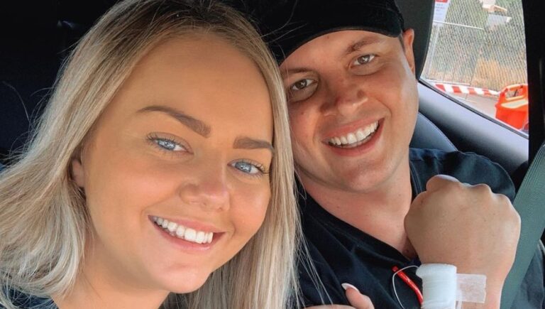Johnny Ruffo and his girlfriend Tahnee Sims