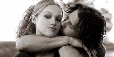 Julia Stiles and Heath Ledger