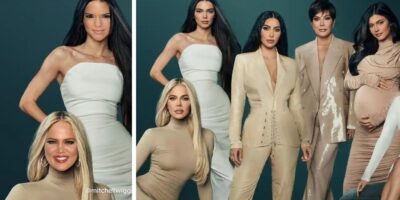 Artist restores Kardashian sisters faces to pre surgery
