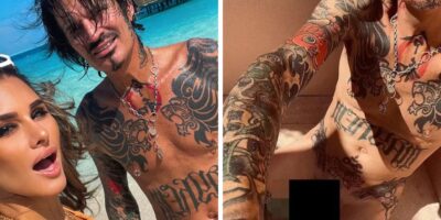 Tommy Lee posted a nude photo yesterday