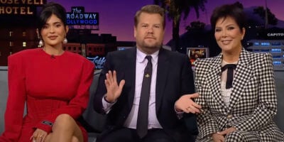 Kris Jenner appeared on James Corden with daughter Kylie