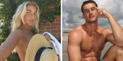 Paige Lorenze and Tyler Cameron from The Bachelor