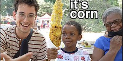 viral it's corn song covered by Kevin Bacon