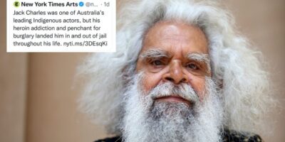 Jack Charles and the Tweet
