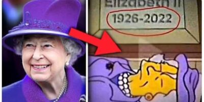 The Simpons image of Queen Elizabeth