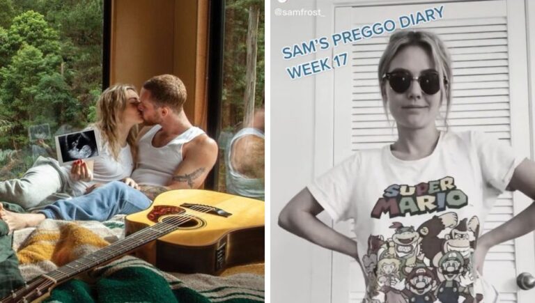 Sam Frost and her fiance