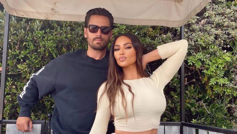 Kim Kardashian and Scott Disick