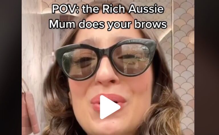 TikTok Rich Aussie Mum