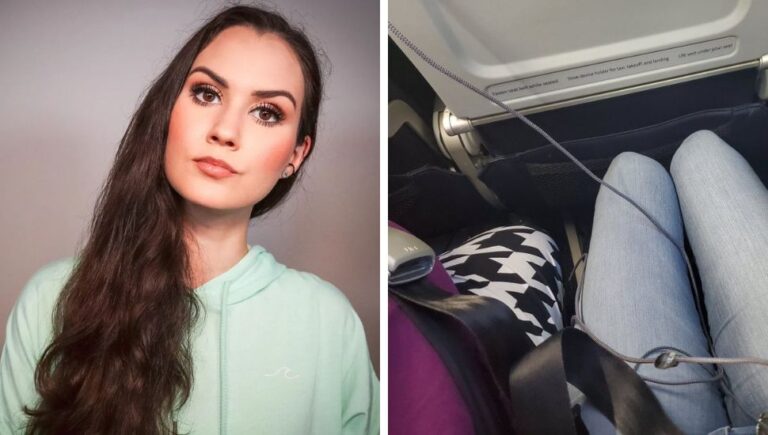 Aussie woman complains about being between obese passengers