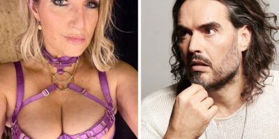 Russell Brand and Bianca Dye