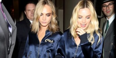 Margot Robbie and Cara Delevingne
