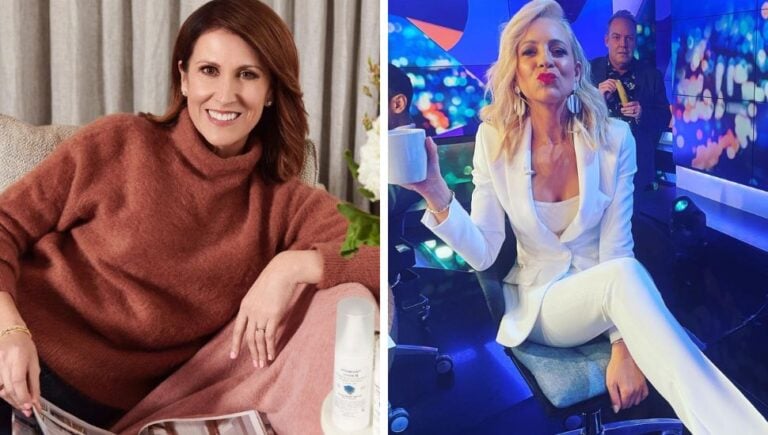 Carrie Bickmore and Natalie Barr are two of the news readers who made the Maxim list