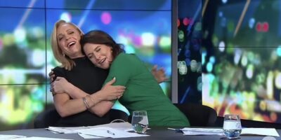 Carrie Bickmore and Rachel Corbett on The Project